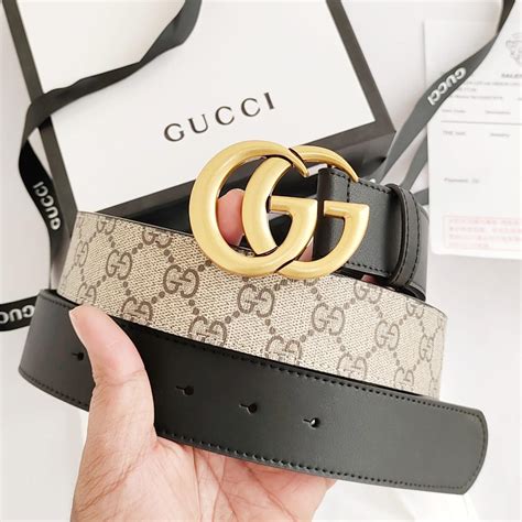 medium gucci gg belt|gucci belt on model.